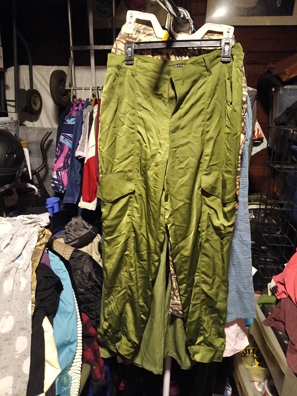 Olive Cargo Pants